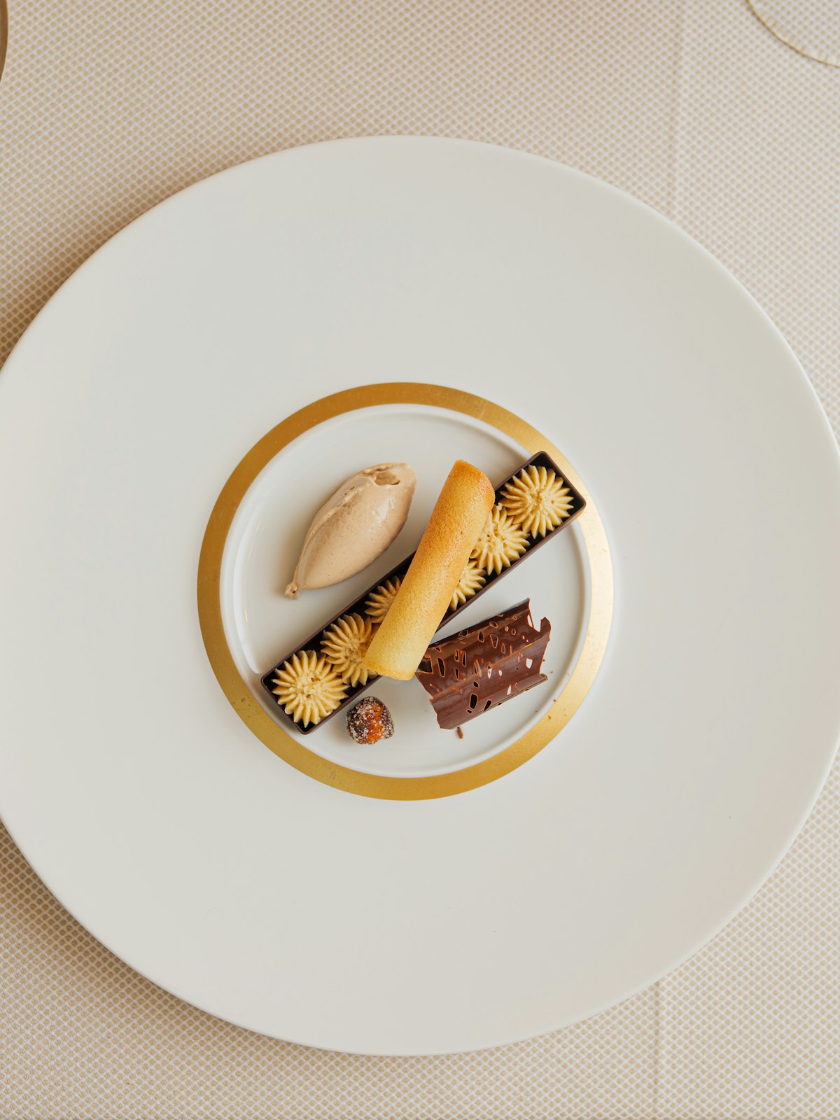 A beautifully plated seasonal dish